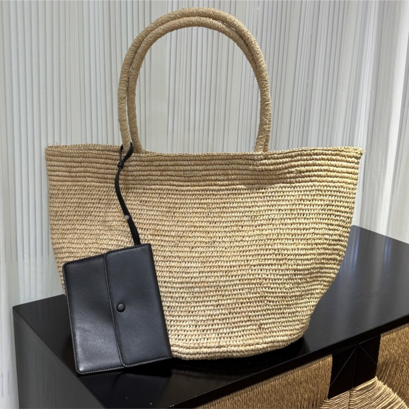 Handmade Natural Raffia Tote B - Women'S Raffia Bags recension och pris