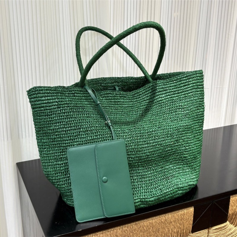 Handmade Natural Raffia Tote B - Women'S Raffia Bags recension och pris
