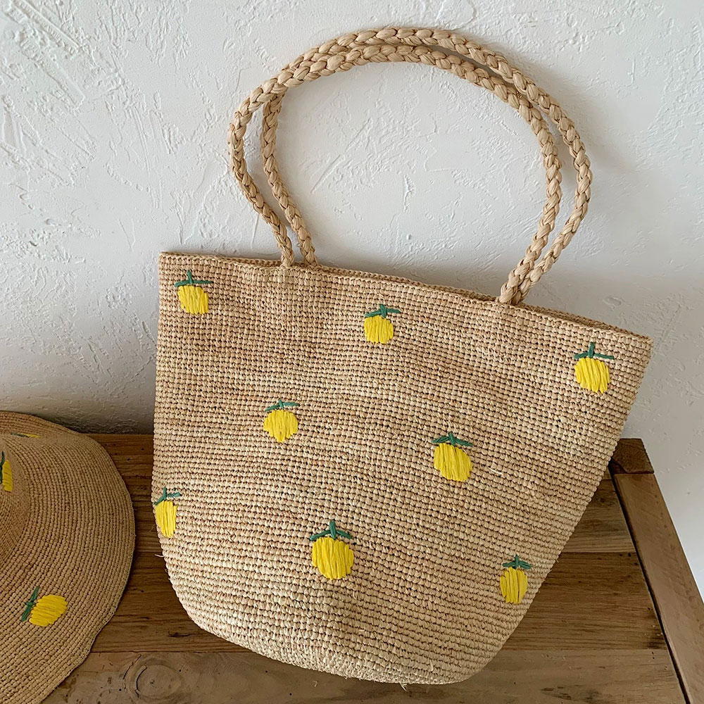 New Summer Bohemian Raffia Bea - Women'S Raffia Bags recension och pris