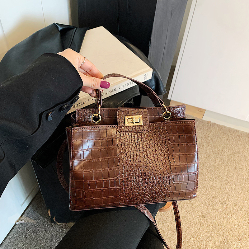 Aidrani Women Crocodile Print  - Women Hand Bags For Office recension och pris
