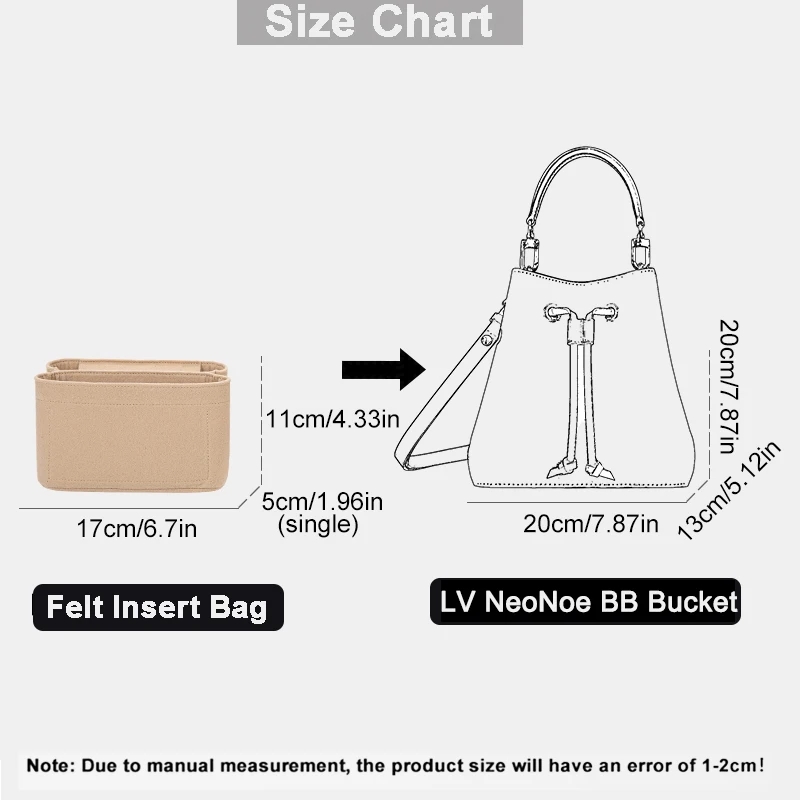 For LV Neonoe BB Bucket Felt I - Women'S Bags Handbags recension och pris
