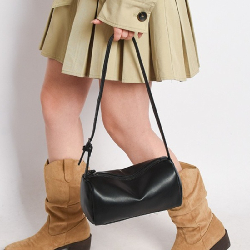 Split Leather 90s Pen Bag 2026 - Women Bags 2026 Trends recension och pris