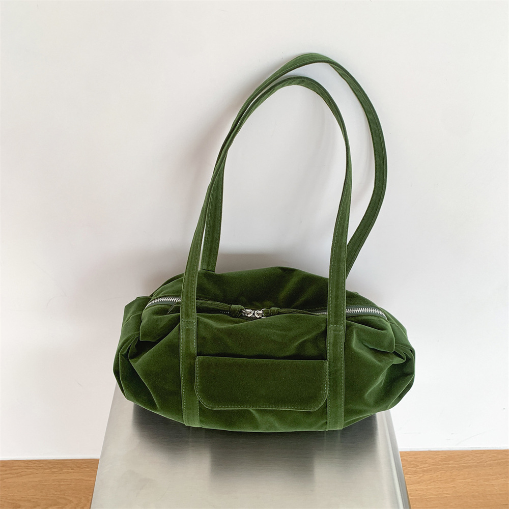 Vintage Velvet Women Boston Ha - Women Hand Bags For Office recension och pris
