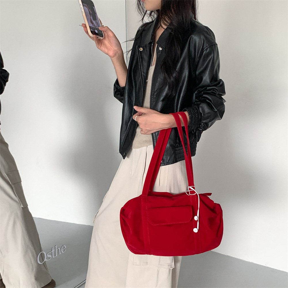 Vintage Velvet Women Boston Ha - Women Hand Bags For Office recension och pris