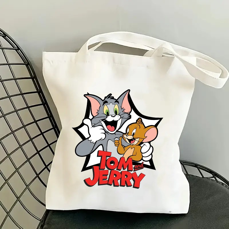 Tom and Jerry Cute Canvas Bag  - Women'S Bags Handbags recension och pris