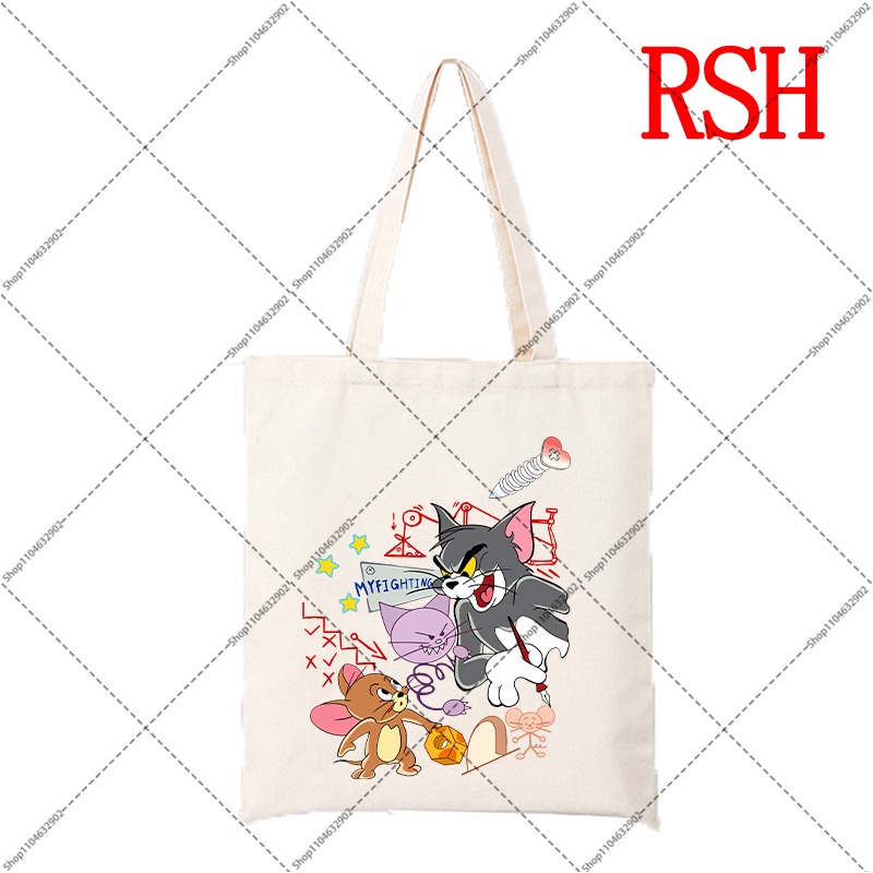 Tom and Jerry Cute Canvas Bag  - Women'S Bags Handbags recension och pris